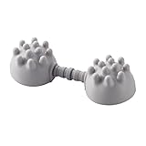 エレコム お風呂で使える ストレッチボール エクリアバス 伸縮可能 吸盤付き ハード 突起付き グレー HCF-BTPBTHGY