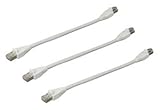 ジェフコム ネットワークパッチケーブル LCAT5E-SS020-WT