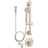 Speakman SM-1090-ADA-PBN Neo Anystream Handheld Shower Head with Hose, Shower Valve, Diverter Tub Sp