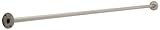 Franklin Brass 185-6SN 1-Inch by 6-Feet Shower Rod with Flanges, Satin Nickel by Franklin Brass [並行輸