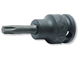 Ko-ken 9.5sq. インパクト T型トルクスビットソケット 全長50mm T45 13025.50-T45