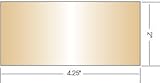 Gold Coated Green Welding Filter Shade 11, 2 x 4.25 by "Phillips Safety Products, Inc."