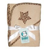 Champagne & Caviar Hooded Towel - Tan by Brag About Baby [並行輸入品]