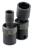 SK Hand Tool 32361 0.25 in. Drive Swivel Impact Socket - 1 1 mm.
