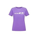 [マムート] アウトドア 半袖Tシャツ キューディーロゴ プリント ティーシャツ AF ウィメン レディース 1017-02022 ラベンダー M