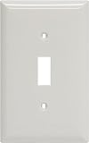 GE 40020オーバーサイズシングルウォールプレート、ホワイト
