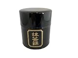 茶道具 抹茶篩缶(まっちゃふるい缶) 抹茶漉し(まっちゃこし) スチール塗缶 (黒色)