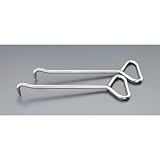 エスコ ３１０ｍｍマンホール用取手（２本） EA993G-6