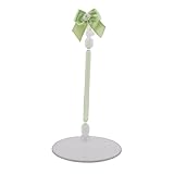 【スティック6色リボン11色】アクリルスタンド 推しスティック アクスタ アイドル アニメ ペット 漫画 推しグッズ 推し活 推しグッズ 応援 オタク ファン リボン かわいい 可愛い (NO,56薄ｸﾞﾘｰﾝﾘﾎﾞﾝ×ｸﾞﾘｰﾝｽﾃｨｯｸ)