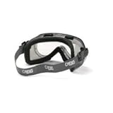 MCR安全2410 F Verdictポリ塩化ビニルストラップFoam裏地Safety Goggle with煙フレームとクリア曇り止めレンズby MCR Safety
