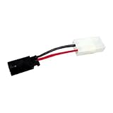 ▼送信機受信機バッテリー充放電用RX変換コネクター,イーグル2069（ゆうパケット）