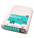 シカゴDropcloth pc-0412-del no. 1400 4 x 12 ft。Butylドロップ布