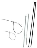ATD Tools 20425 Black 36" 25-Piece UV Stabilized Nylon Cable Tie [並行輸入品]