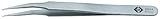 C. K Tools T2334 Stainless Steel Precision Positioning Tweezers Cross-gripping 4 3/4-Inch OAL [並行輸入品