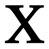 村錬鉄let-x-s文字X Small