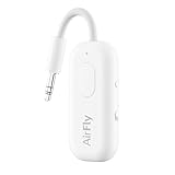 Twelve South AirFly Pro 2台同時接続ワイヤレスイヤホン用Bluetoothトランスミッター/レシーバー ホワイト