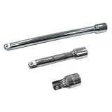 Koshihara エクステンションバー3本セット（50,125,250mm）　1/2"DR DIY 整備用工具