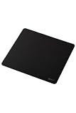 エレコム ゲーミングマウスパッド クロス 表面特性スピード 420×460mm 厚さ3mm ブラック MP-G12BK