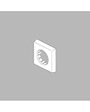 デルタrp70259交換用カバーのみ、Brillianceポリッシュニッケル