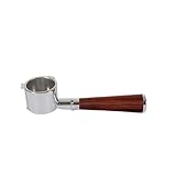 4カップのプロのエスプレッソポータフィルターフィルターバスケット51mmコーヒーボトムレスポータフィルターEC9335/9665/9155部品コーヒーフィルターハンドルエスプレッソマシンパーツ