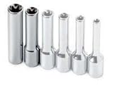 SK Hand Tool 44955 1/4-Inch Drive Deep Female Torx Socket, 5mm by SK Hand Tool
