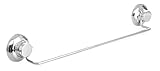 BINO SMARTSUCTION Chrome 24" Towel Bar [並行輸入品]