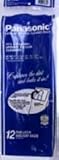 Package of 12 Genuine Panasonic U/U3/U6 Micron Filtration Bags