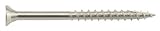 HILLMAN FASTENERS 48622 ST Stainless Steel Wood Screw, 10 x 2.5' [並行輸入品]