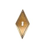 Brass accessory R.045 アンティーク 取っ手 真鍮 金具 家具 鍵穴 引出し