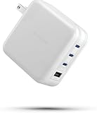 MATECH 充電器 140W Type-C 急速 USB PD【GaN III採用/タイプC+A/折りたたみ式プラグ/Macbook・ノートパソコン・iPhoneシリーズ対応】Sonicharge 140W Pro X (ホワイト)