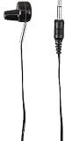 ヤザワコーポレーション モノラルイヤホン 片耳・突起型 5m (径3.5mm) TR105BK