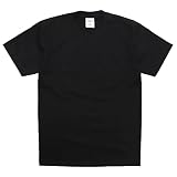 [シャカウェア] ヘビーウェイト Tシャツ 厚手 無地 7.5オンス メンズ 半袖Tシャツ 大きいサイズ ビッグサイズ オシャレ ストリート ファッション トップス ブラック 黒 L [並行輸入品]