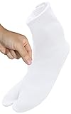 [あい藍] のびーるストレッチ足袋 締め付けがなくぴったりフィット 白 5枚こはぜ S〜5L 男女兼用 (4L（27.0-28.0cm）)