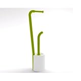 Gedy by Nameeks Wendy 7032バスルームButler 10" L x 7.96" W グリーン Gedy 7032-60 1