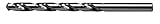 Viking Drill and Tool 04370 V Type 240-B Bright Finish Jobber Drill 118 Degree Point HSS Bit (6 Pack