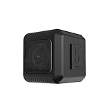 RunCam 5 4K アクション カメラ: FPV ドローン サバゲー オートバイ バイク ヘルメット サポート EIS 用の小さなキューブ HD カム、ブラック