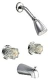 Binford 1410 Two Handle Tub and Shower Faucet [並行輸入品]