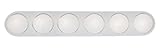 Besa照明linus33-wall-led Linus 33 – 33 " 28 W 4 LED Bath Vanity、オパール光沢仕上げ
