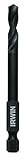 IRWIN Tools 1892811 Impact Performance Series Black Oxide 135-Degree Split-Point Drill Bit, 15/64-In