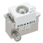 WCS3640CWK:アドバンスシリーズ 埋込高シールドテレビターミナル(10～2602MHz)(フィルタ付)(セラミックホワイト)