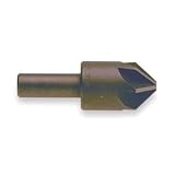 KEO 55821 Solid Carbide Single-End Countersink TiALN Coated 6 Flutes 100 Degree Point Angle Round Sh