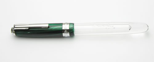 レシーフ クリスタル 万年筆 マーブルグリーン （エルバンの