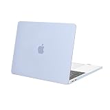 MOSISO 対応機種 MacBook Pro 13インチ ケース M2 M1 A2338 A2289 A2251 A2159 A1989 A1706 A1708 (2026 2025-2016発売)、薄型 耐衝撃 保護 対応機種 MacBook Pro M1 13インチ プラスチック ハード ケース カバー(空色)