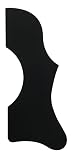 ギターピックガード For Gibson J45 & J50 Acoustic Guitar Pickguard Self Adhesive Sheet Scratch Plate (Black-Right)