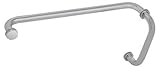 つや消しニッケル8 "プルハンドルと20 "タオルバーBMシリーズ組み合わせwith Metal Washers