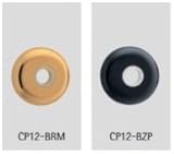 UNION ユニオン レバーハンドル コーディネートプレート CP12-BZP/ブラス、ブラックペイント 2枚1組
