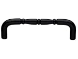 トップノブNouveauリングアプライアンスPull 8 " ( C - C ) – Patinaブラック