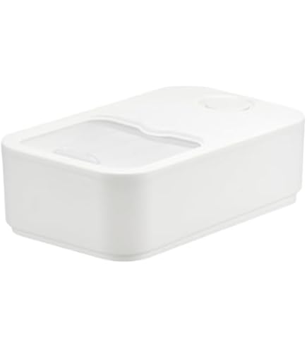 Amazon｜蝶プラ工業 冷蔵庫野菜室に入る米ビツ 227197｜保存容器