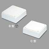 マサル工業 メタルエフモール/メタルモール 付属品 ジャンクションボックス ホワイト B型 B2092