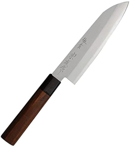 Amazon｜刀舟技研 三徳 包丁 (右利き用) 180mm 「 刀舟 青紙スーパー